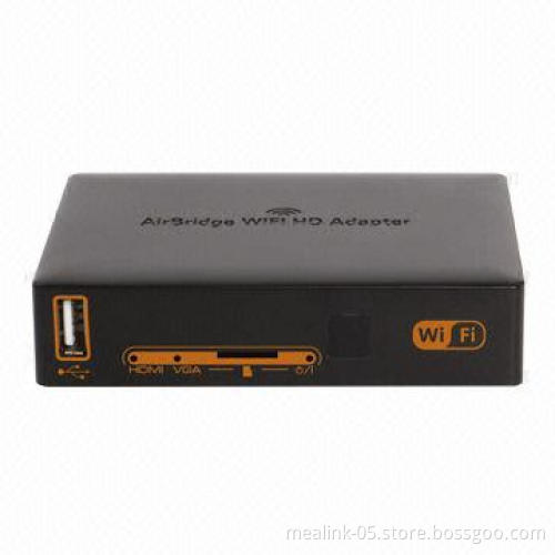 Airbridge WiFi HD Adapter, Wirelessly Send Audio and Video from Your PC/Mobile Phone to an HDTV